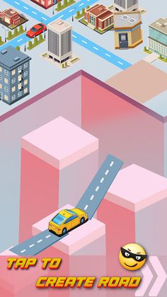 Crooked Car Driving: Racing 3D - Screenshot 1