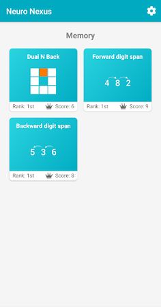 NeuroNexus - Dual N Back - Screenshot 1