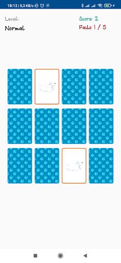 Alex memory game - Screenshot 2