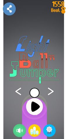 Light Ball Jumper : Color Ball - Screenshot 1