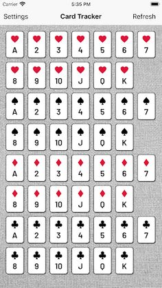 Blackjack Card Counter - Screenshot 1