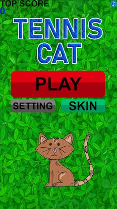 TENNIS WITH CAT - Screenshot 1