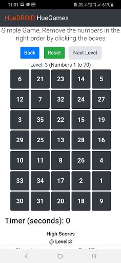 HueGames - Focus and Memory Ga - Screenshot 4
