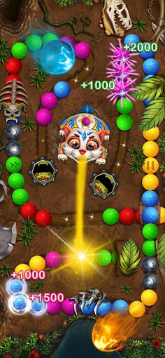 Jungle Marble Blast 3 - Screenshot 1
