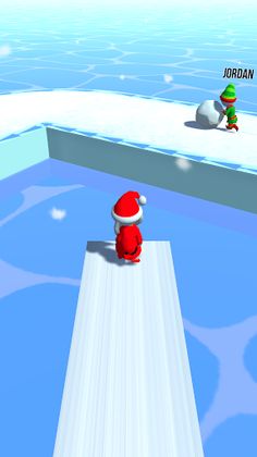 Snow Jump Run - Screenshot 2