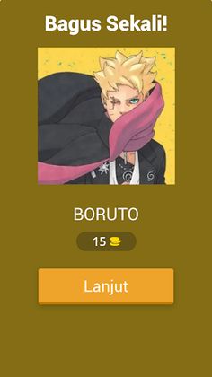 Boruto Vortex Biru: Kuis Tebak - Screenshot 2