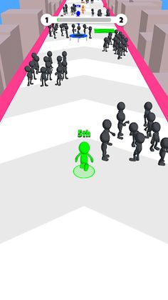 Crowded Race - Screenshot 1