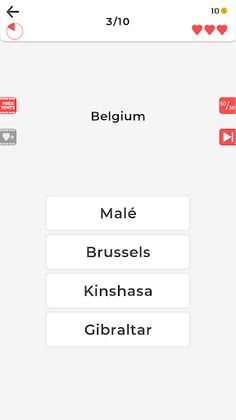 Flags and Capitals - Screenshot 3