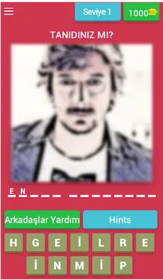 Ünlü Bilmece - Screenshot 1