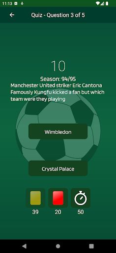 English Football Quiz Online - Screenshot 3