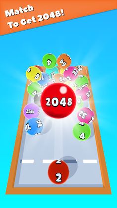 2048 Number Game: Ball Buster - Screenshot 2
