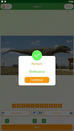 Dinosaur Quiz - Screenshot 4
