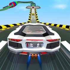 Mega Ramp Car Racing Car Games - Screenshot 2