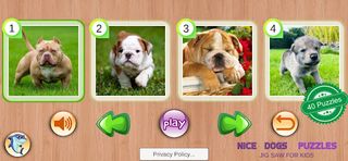 Nice Dogs Puzzles - Screenshot 1