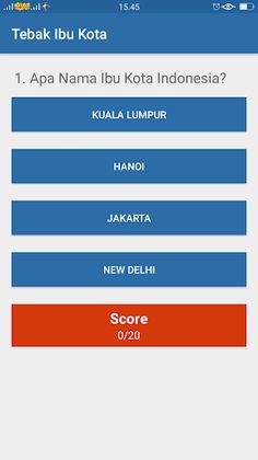 Tebak Ibu Kota - Screenshot 1