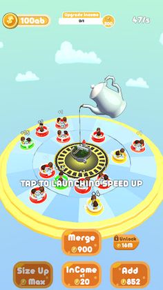 Merge Teacups Tycoon - Screenshot 3