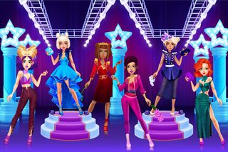 Superstar Dress Up Girls Games - Screenshot 2