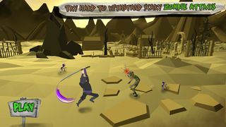 Ninja Warrior Vs Zombie - Screenshot 2