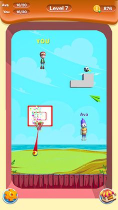 Basketball battle arena 3D - Screenshot 3