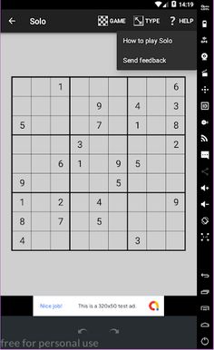 Sudoku Mobile Free - Screenshot 4