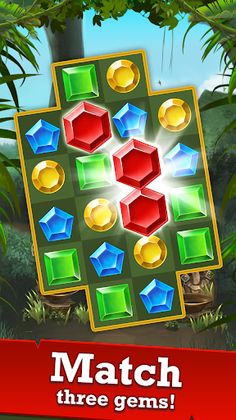 Jungle Gem Blast: Wild Jewels - Screenshot 3