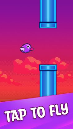 Retro Bird - Funny Tap Game - Screenshot 1