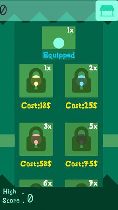 2D Basic Jumping Ball Game - Screenshot 2