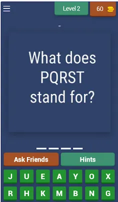 Nursing Assessment Quiz - Screenshot 3