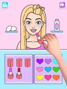 Doll Makeup Games for Girls - Screenshot 1