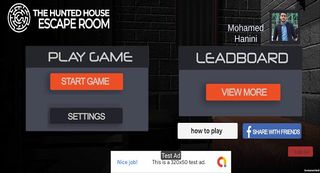 The haunted house - Screenshot 1