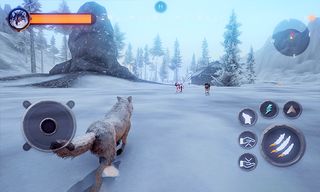 Wild Fantasy Wolf Simulator - Screenshot 1