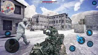 Winter FPS World War Battle - Screenshot 3