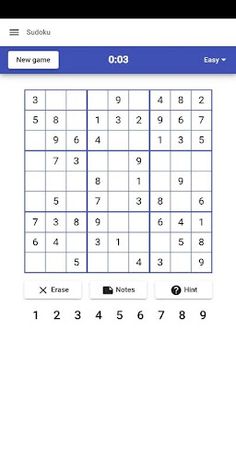 Sudoku - Screenshot 1