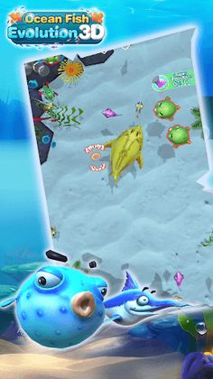 Ocean Fish Evolution 3D - Screenshot 2