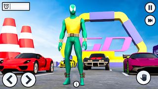 Superhero Car Stunt Car Games - Screenshot 3