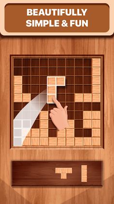 Wood Block - Puzzle game - Screenshot 2