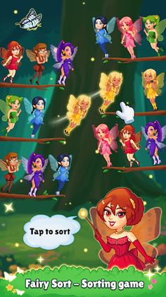 Fairy Sort - Color Puzzle - Screenshot 1