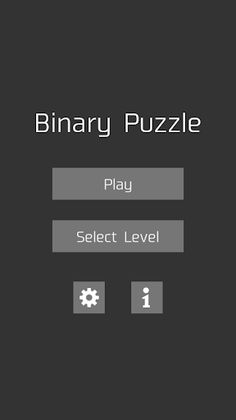 Binary Puzzle - Screenshot 1
