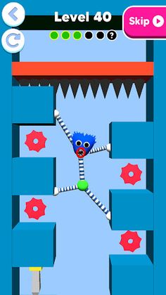 Stretch Blue Monster - Screenshot 1