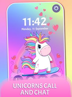 Fake Call Unicorn Prank Games - Screenshot 1