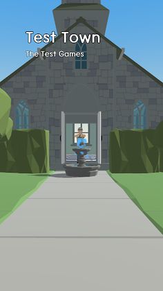 Test Town: 3D Test Game World - Screenshot 1