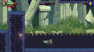 Desolate Ruins Platformer - Screenshot 1