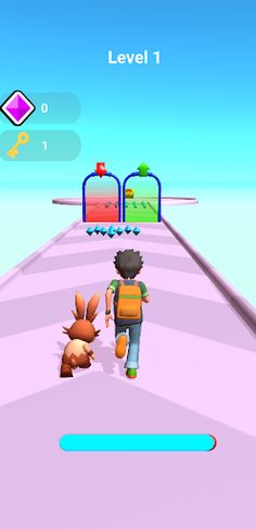 Monster Catch Run - Screenshot 2