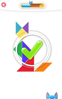 FACTO Schule Lv.3 Tangram - Screenshot 3