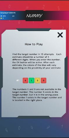 Nummy - Screenshot 1