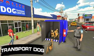 Police Dog Transport Truck 3D - Screenshot 3