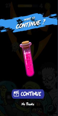 Ninja Split Zombie Heads - Screenshot 3