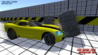 Car Crash Test Simulator 3D - Screenshot 2