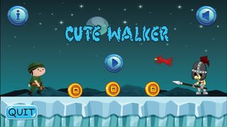 Cute Walker : Free Action Game - Screenshot 2