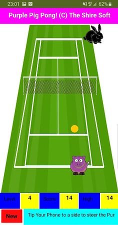 Purple Pig Pong 2! - Screenshot 2